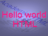 Hello world HTML
