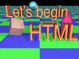 Let's begin HTML